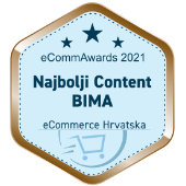 Najbolji webshop Bima shop badge content