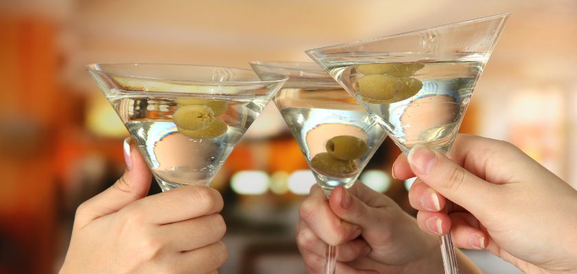 Čaše za Martini