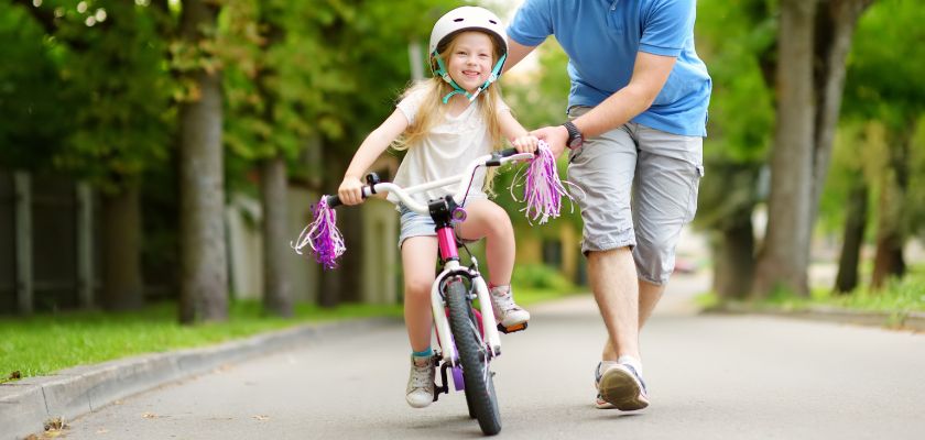 Kako dijete naučiti voziti bicikl
