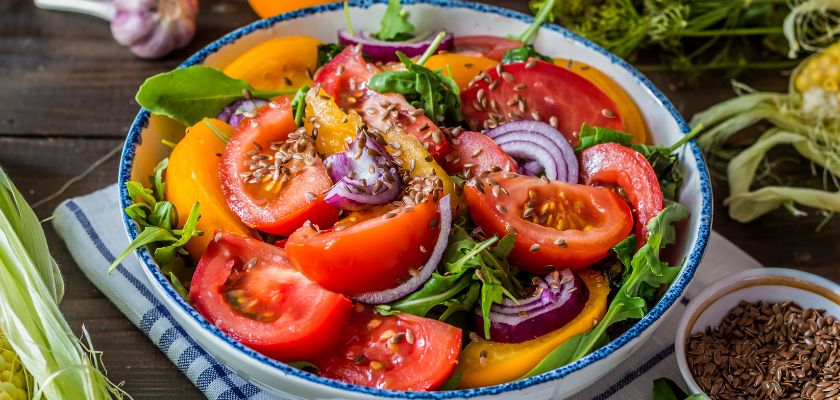 Prilog uz roštilj - Salata od rajčice i bosiljka
