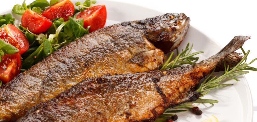 kako pravilno ispeći potoćnu pastrvu u tavi