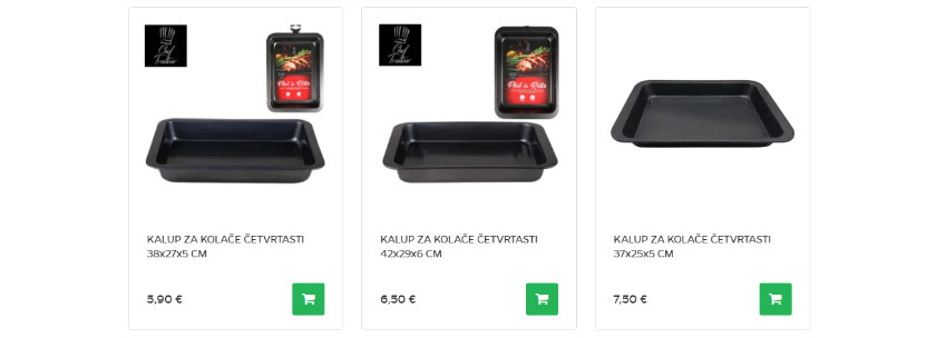 kalup za buhtle - velika ponud u Bimi