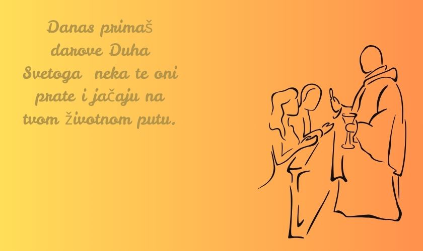 Cestitke za svetu potvrdu od kume