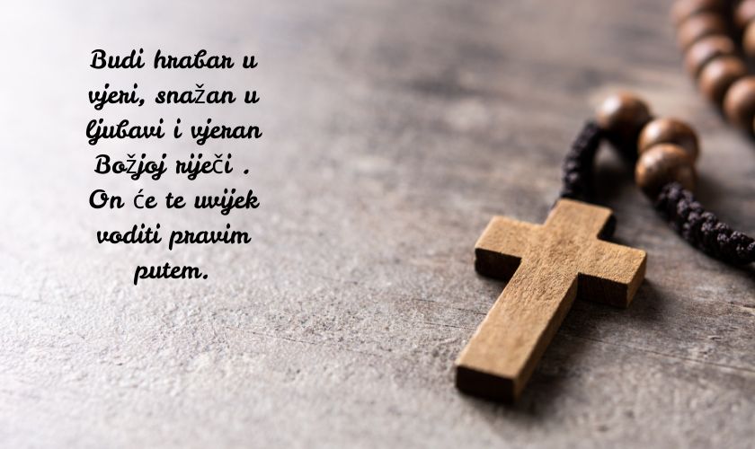 Čestitka za svetu potvrdu (krizmu)