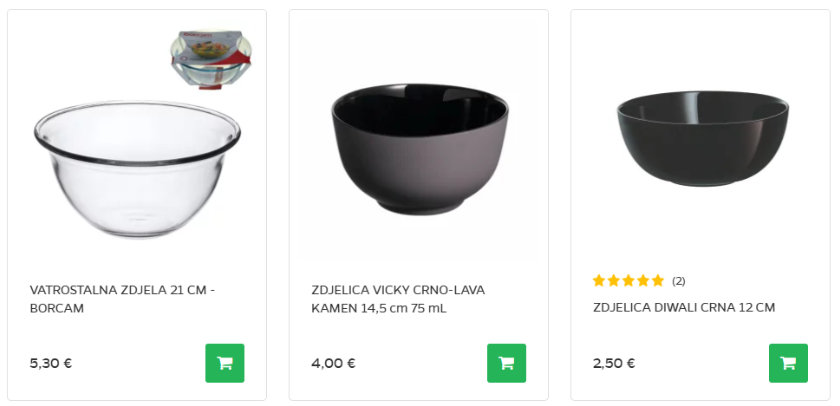 Zdjele za salatu