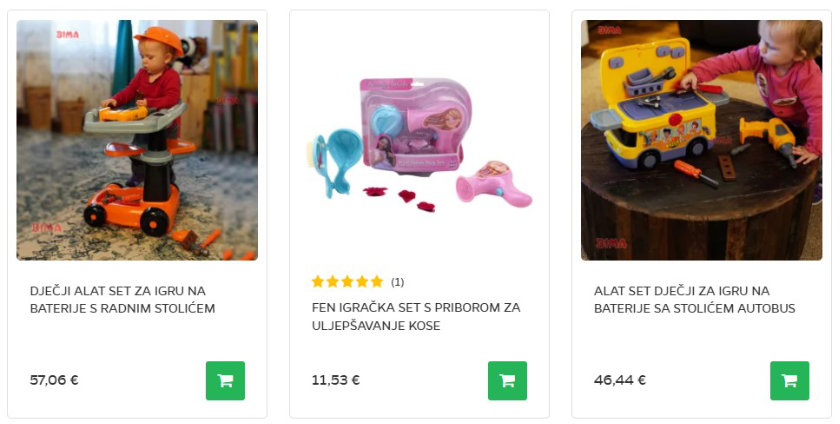 Dječja kuhinja - alati za djecu - igre oponašanja 2