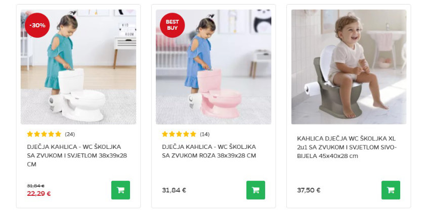 khalica za odvikavanje od pelena na bima shopu