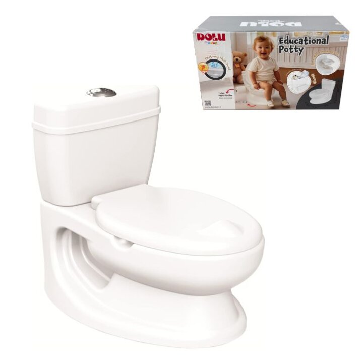 DJEČJA KAHLICA - WC ŠKOLJKA SA ZVUKOM I SVJETLOM 38x39x28 CM