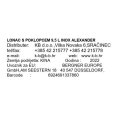 LONAC S POKLOPCEM 9,5 LIT INOX ALEXANDER