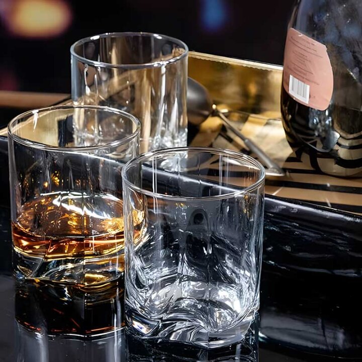 ČAŠE STAKLENE LUNA SET 6/1 245 mL