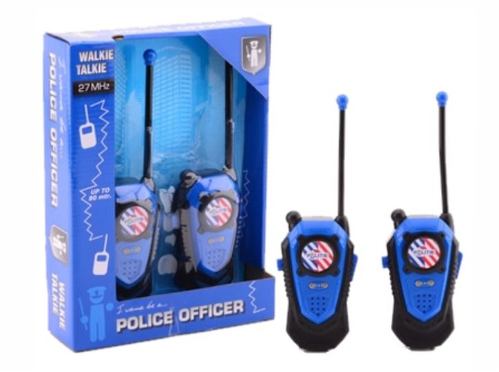 Igračke za dječake- talkie walkie policijski