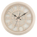 Zidni sat 35 cm, antik bež boja