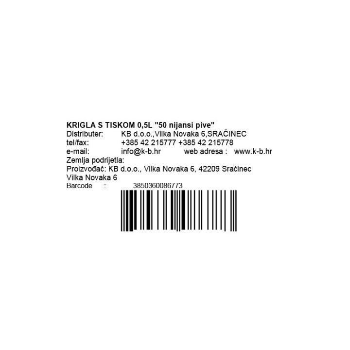 KRIGLA S TISKOM 0,5L 