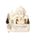Božićno selo s led svjetlom 19x17 cm