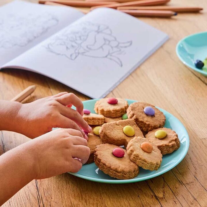 SERVIS ZA JELO 18 DIJELNI DIWALI TIRKIZNO-BIJELI