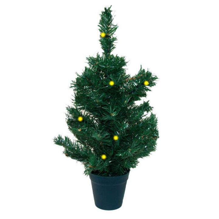 božićno drvce 45 cm s led žaruljicama