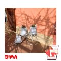 STALAK ZA CVIJEĆE TRICIKL METALNI ZA 3 TEGLE 75x25x45 CM