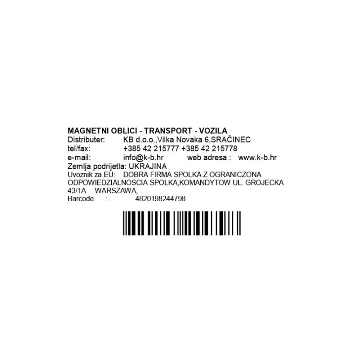MAGNETNE PUZZLE - TRANSPORT - VOZILA