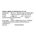 KASICA LIMENA FC BARCELONA 10x7 CM