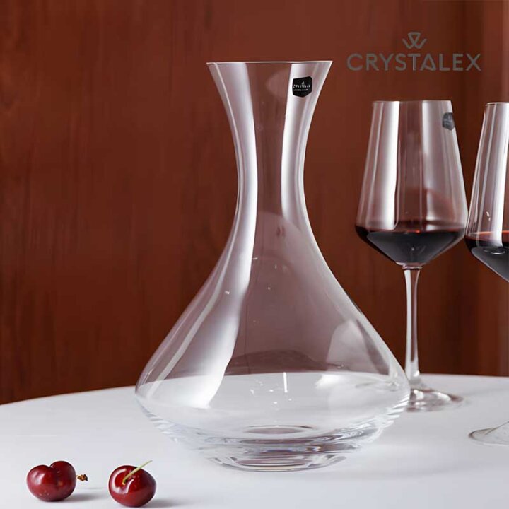 KRISTALNE ČAŠE I VRČ ZA VINO SET SANDRA 7/1