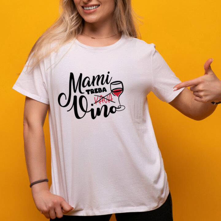 MAJICA SA ŠALJIVIM NATPISOM  ŽENSKA 