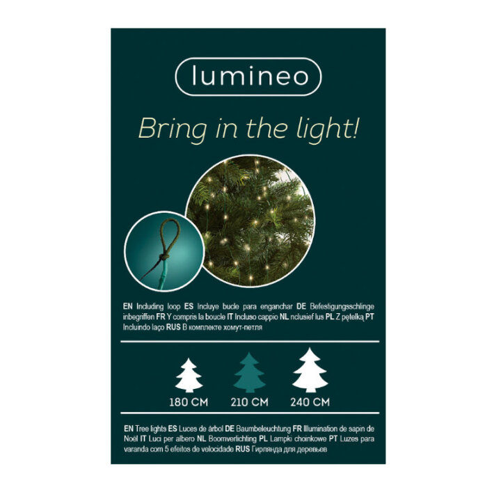 LED LAMPICE MICRO 672/1 TOPLO BIJELE VANJSKE 210 cm