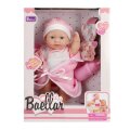 LUTKA BEBA S OGRTAČEM I BOČICOM 30 CM - BAELLAR