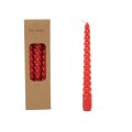ADVENTSKE SVIJEĆE SPIRALNE 3/1 CRVENE 19 cm