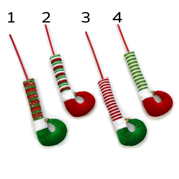 BOŽIĆNA DEKORACIJA NOGA OD VILENJAKA SORT 57 cm