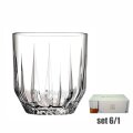 ČAŠE ECHO WHISKEY STAKLENE 6/1 300 mL