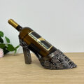 STALAK ZA BUTELJU METALNI - ŠTIKLA 29x10,5x15 cm