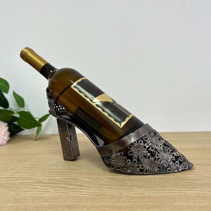 STALAK ZA BUTELJU METALNI - ŠTIKLA 29x10,5x15 cm