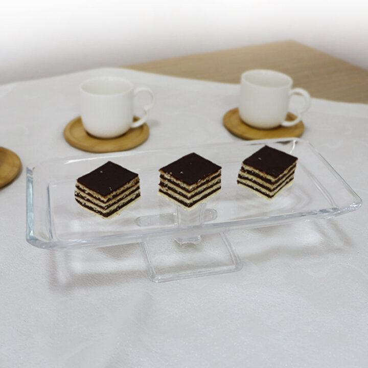 TACNA ZA TORTU I KOLAČE KRISTALIN GRACE DROPS 29,6x14x8 cm