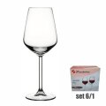 ČAŠE ZA BIJELO VINO ALEGRA NA STALKU 6/1 350 mL
