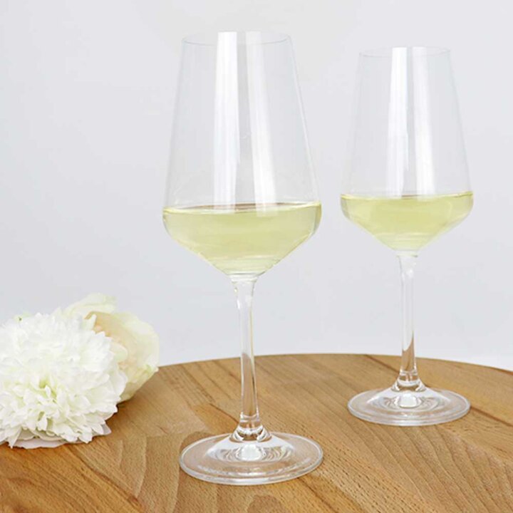 KRISTALNE ČAŠE ZA VINO SANDRA 6/1 350 mL