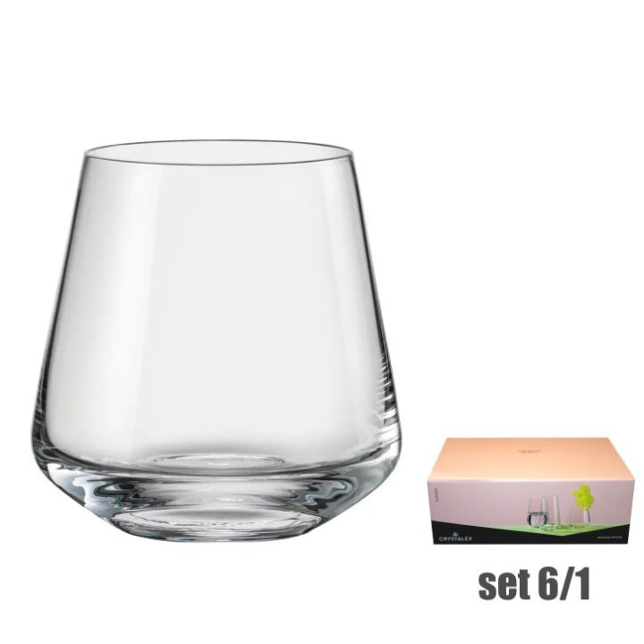 KRISTALNE ČAŠE ZA VODU SANDRA 6/1 400 mL
