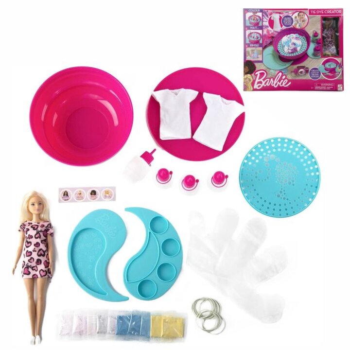 BARBIE SET ZA BOJANJE LUTKINE HALJINE U KUTIJI 40x33x9 cm