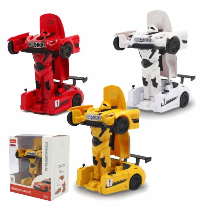 ROBOT AUTO TRANSFORMER MERCEDES 1:32 U KUTIJI 1505x13,56x9,5 cm - SORT