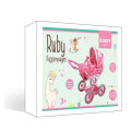 KOLICA ZA LUTKE RUBY ROZA 51x64x37 CM - KNORRTOYS