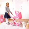 KOLICA ZA LUTKE RUBY ROZA 51x64x37 CM - KNORRTOYS