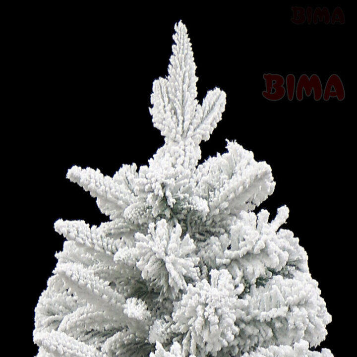 BOŽIĆNO DRVCE FROSTY SA SNIJEGOM I METALNIM STALKOM 210 cm