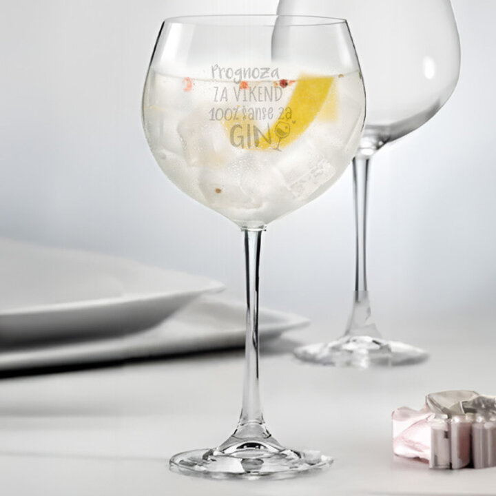 ČAŠA ZA GIN S GRAVUROM 820 ml 