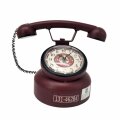 SAT STOLNI RETRO TELEFON CRVENI 26x16x19 cm
