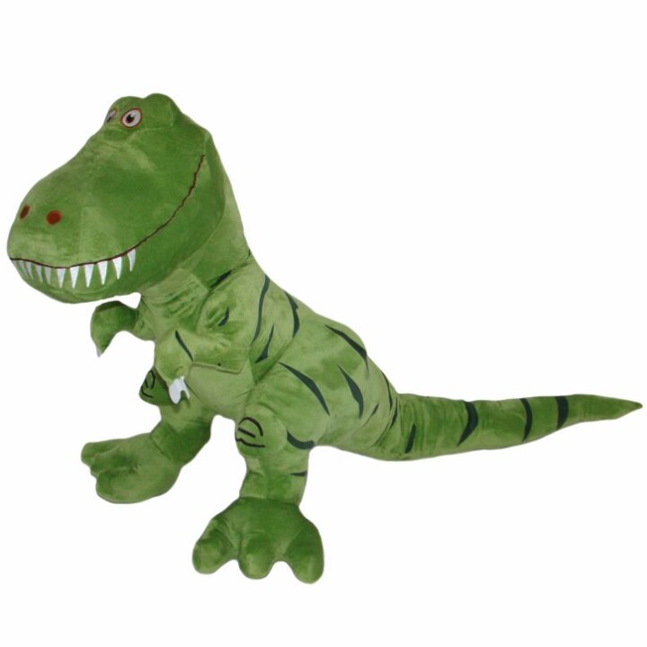 DINOSAUR PLIŠANI ZELENI 100x56 cm