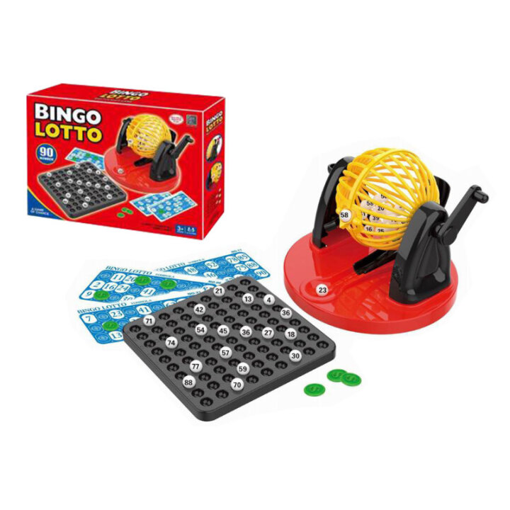 BINGO - LOTTO IGRA 9 BROJEVA U KUTIJI 33x6x24 cm