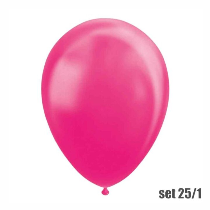 BALONI FIESTA 25/1 BISERNO ROZI 30 cm