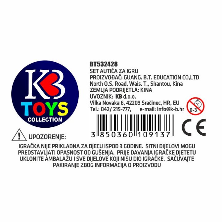 AUTIĆI METALNI 10/1 U KUTIJI