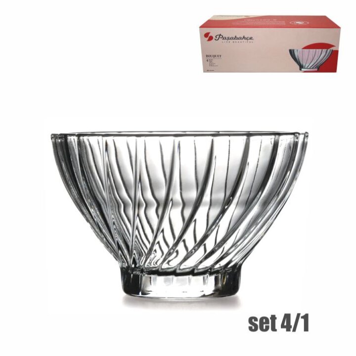 ZDJELICE BOUQUET STAKLENE 4/1 - 13,8 cm 455 mL