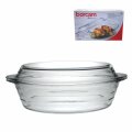 VATROSTALNA POSUDA OVALNA 2,9 L S POKLOPCEM 34,1x21,3 CM - BORCAM