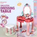 KOZMETIČKI STOLIĆ DJEČJI S PRIBOROM 75 cm SA SVJETLOM I ZVUKOM